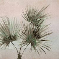 Digitaldruck-Tapete Gr&uuml;n, Rosa, Rose Eijffinger...