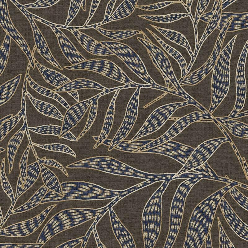 Tapete Blau, Braun Eijffinger Vliestapete (1029665)