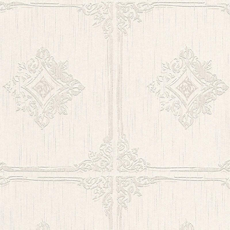 Tapete Beige, Creme, Grau, Silber Architects Paper Textiltapete (1024220)
