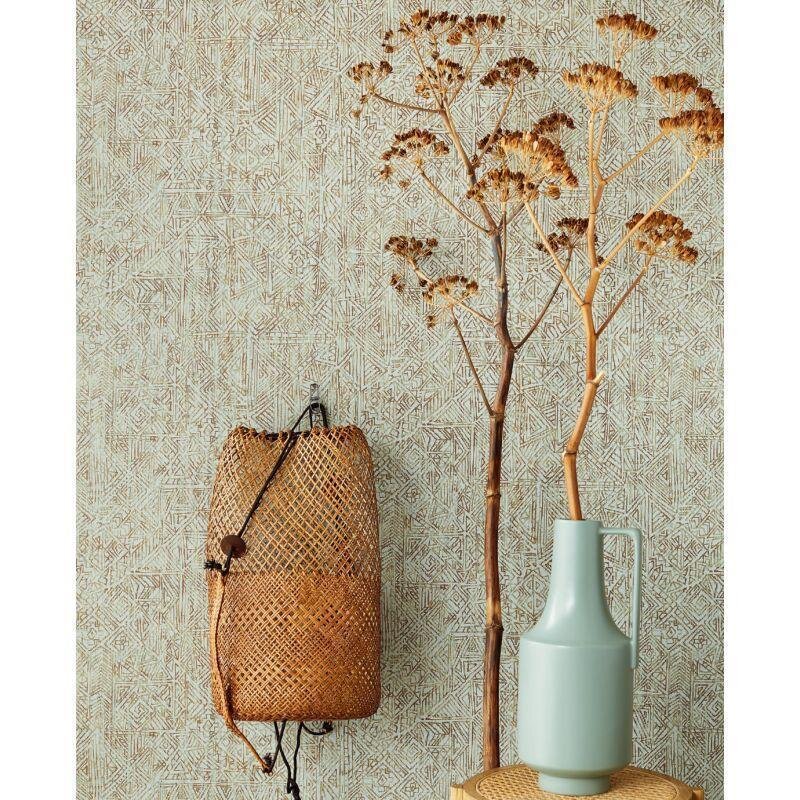 Tapete Beige, Creme, Grau, Silber Eijffinger Vliestapete (1029648)