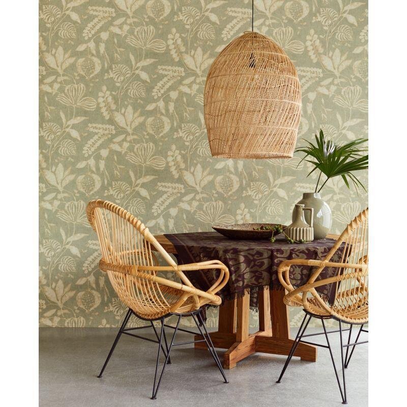 Tapete Beige, Creme, Grün Eijffinger Vliestapete (1029638)