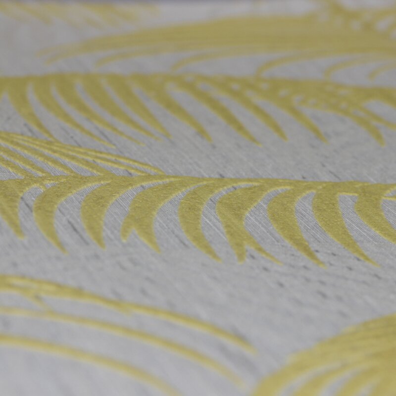 Tapete Weiß, Gelb, Vanille Architects Paper Textiltapete (1024216)