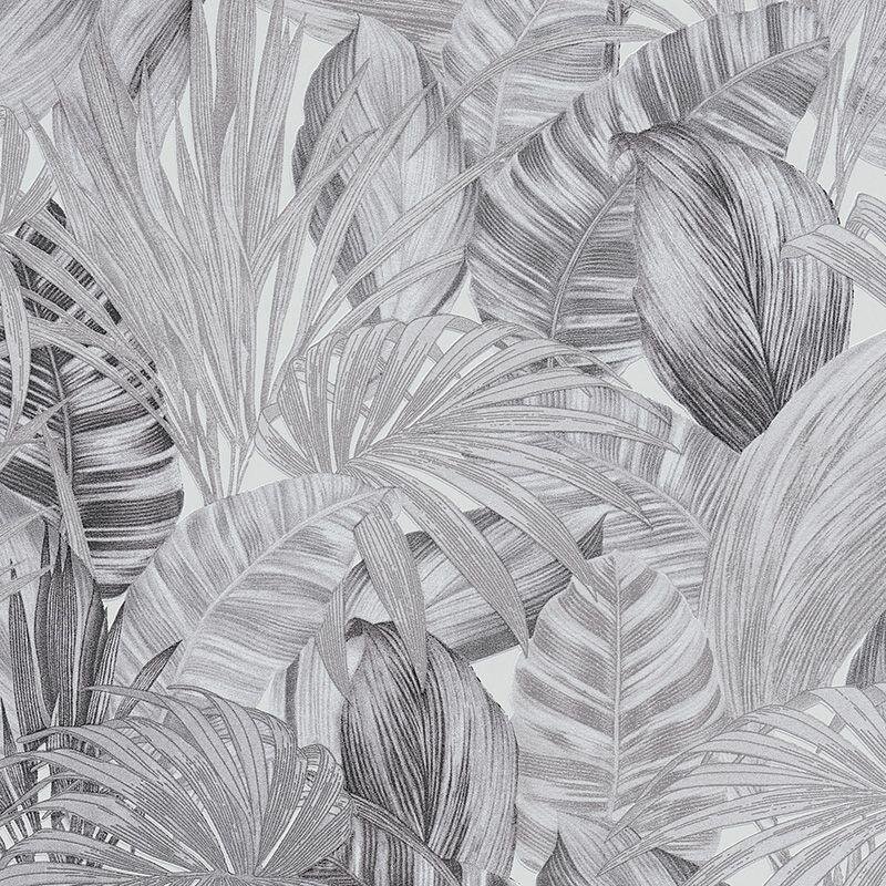 Tapete Grau, Silber, Schwarz-Weiß innova Vliestapete (1028612)