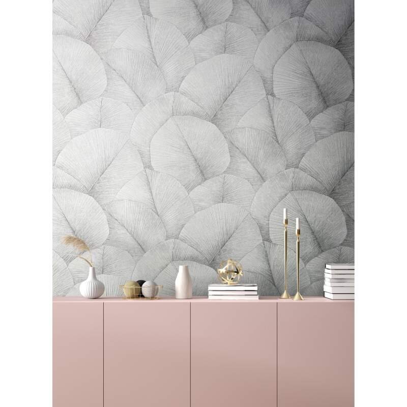 Tapete Grau Marburg Vliestapete (1043678)