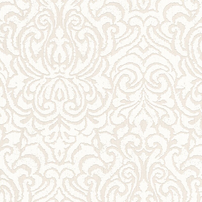 Tapete Weiß, Beige, Creme Architects Paper Textiltapete (1024189)