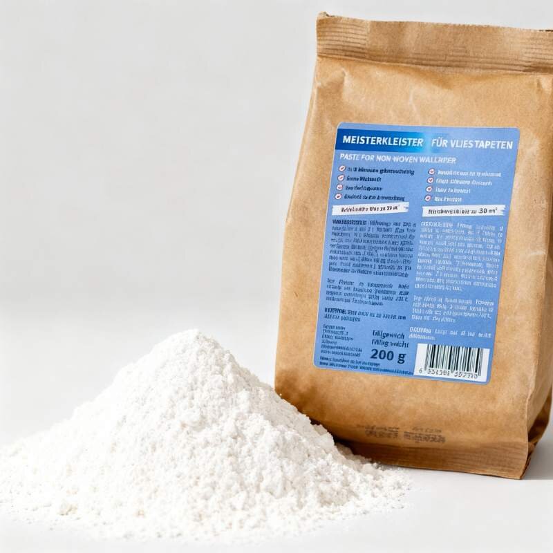 5 x Meisterkleister Instant Rollkleister für Vliestapeten (1 kg für 150 m²)