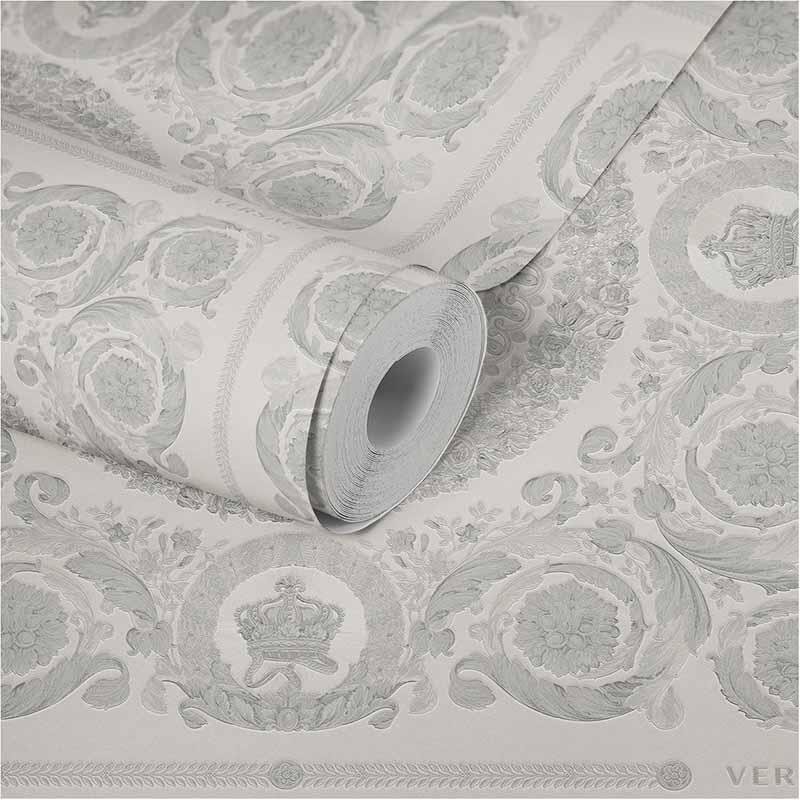 Tapete Grau, Silber VERSACE Vliestapete (1028875)