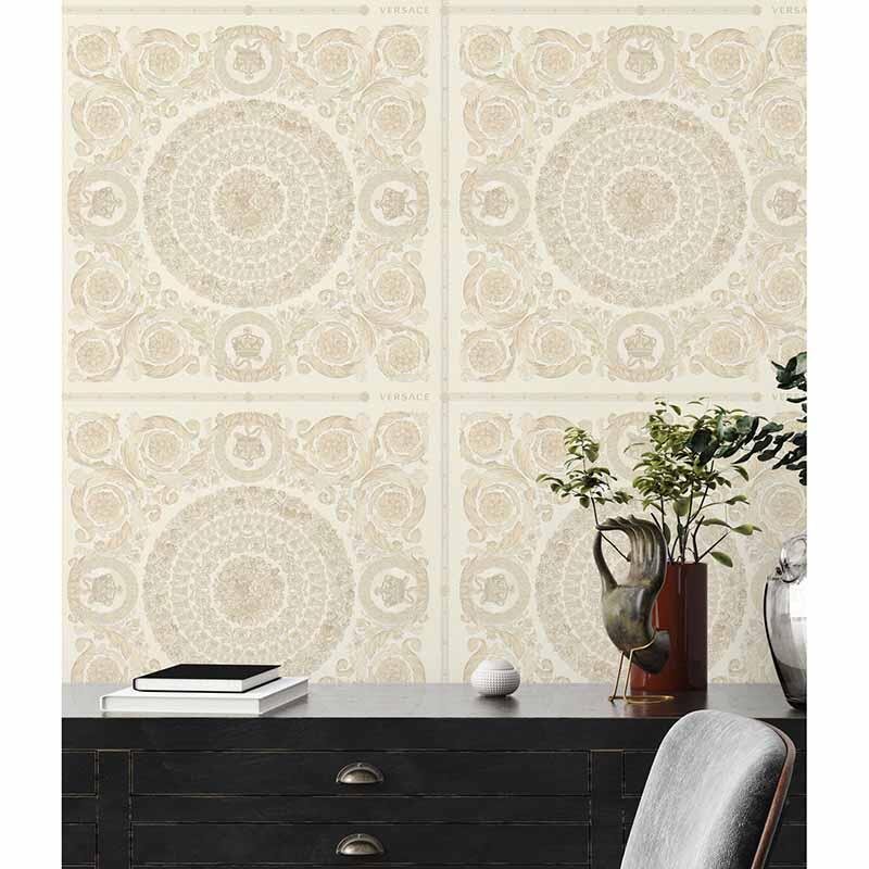 Tapete Beige, Creme VERSACE Vliestapete (1028871)