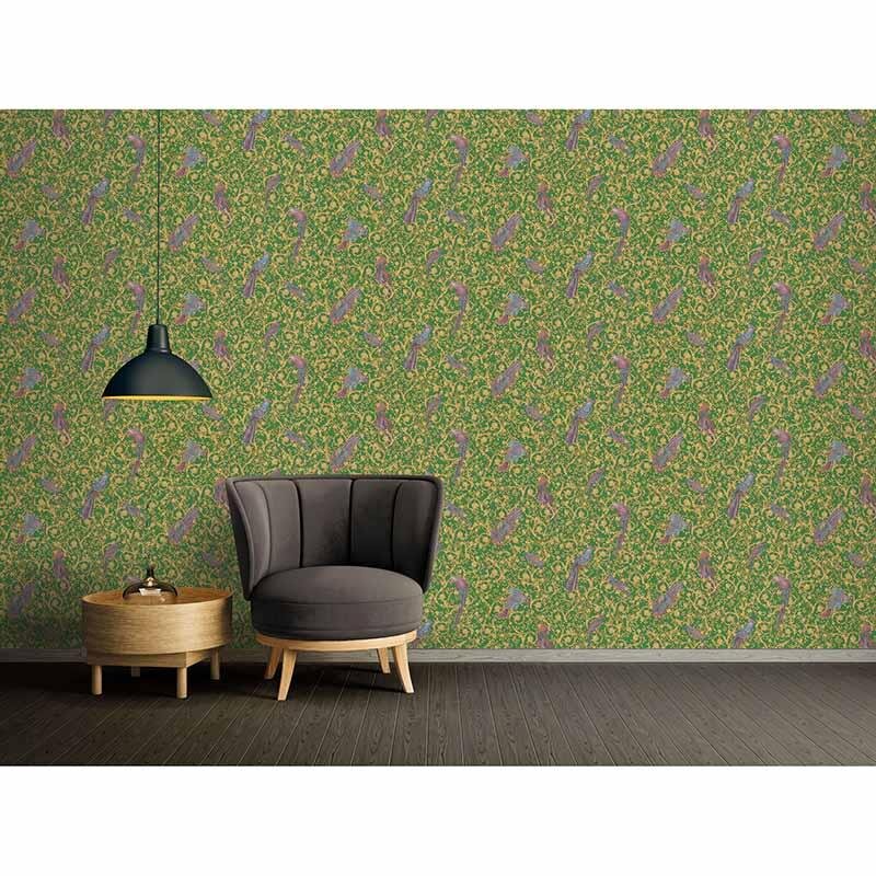 Tapete Gold, Kupfer, Grün VERSACE Vliestapete (1028868)