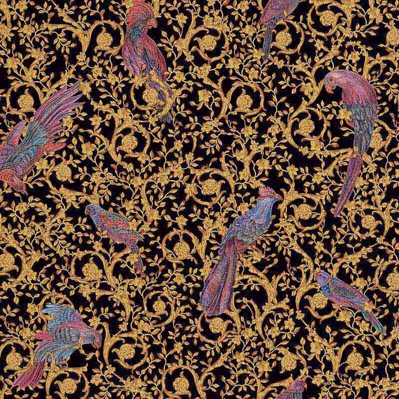 Tapete Gold, Kupfer, Schwarz, Anthrazit VERSACE Vliestapete (1028866)