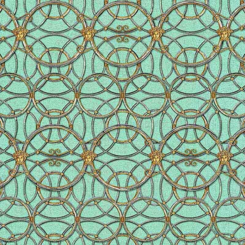 Tapete Türkis VERSACE Vliestapete (1028848)