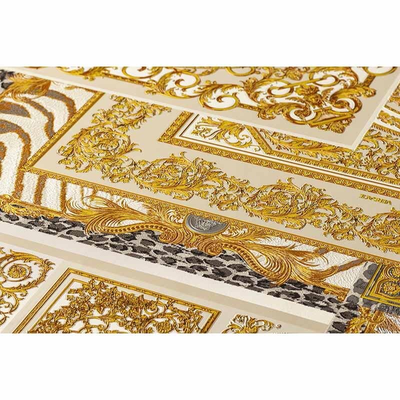 Tapete Beige, Creme, Gold, Kupfer VERSACE Vliestapete (1028840)