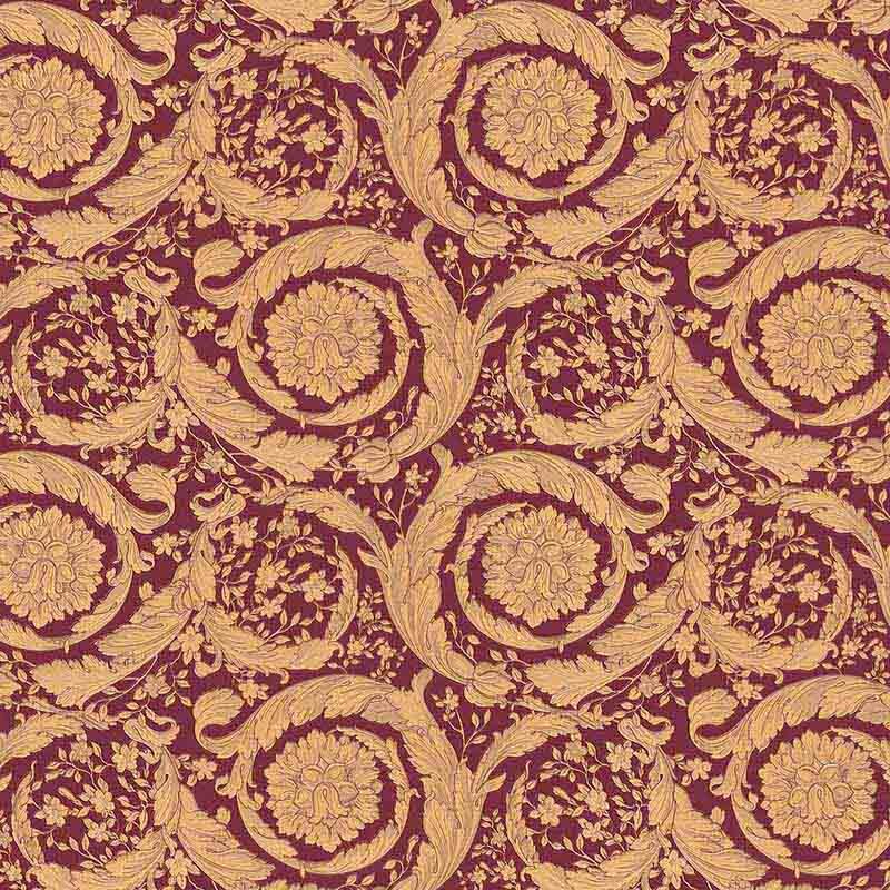 Tapete Gold, Kupfer, Rot VERSACE Vliestapete (1028453)