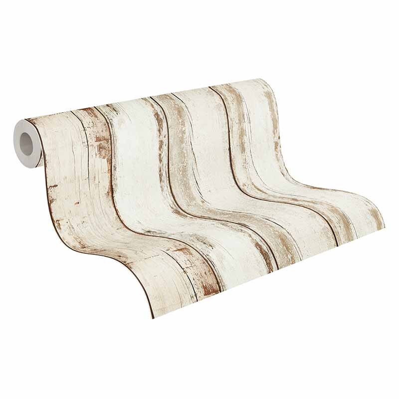 Tapete Beige, Creme, Braun, Weiß AS-Creation Vliestapete (1028659)