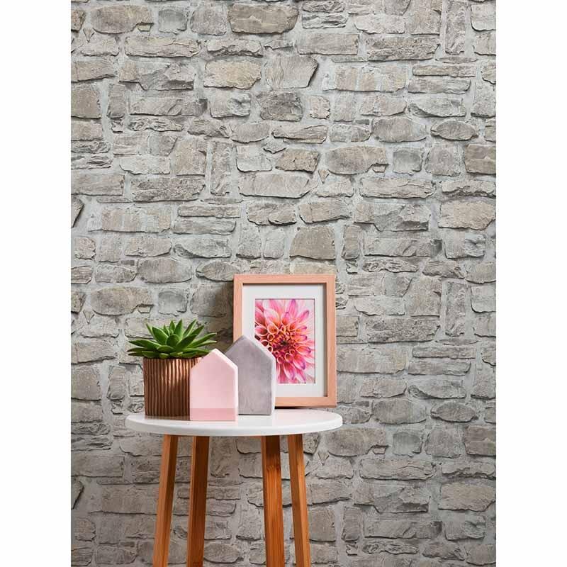 Tapete Beige, Creme, Grau, Silber AS-Creation Vliestapete (1028150)