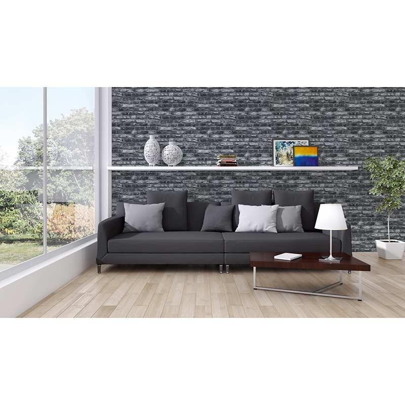 Tapete Schwarz, Anthrazit AS-Creation Vliestapete (1028120)