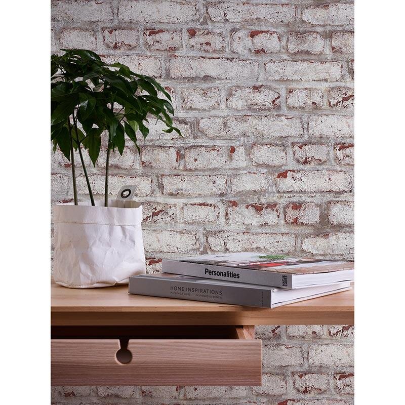 Tapete Grau, Silber, Rot AS-Creation Vliestapete (1028117)