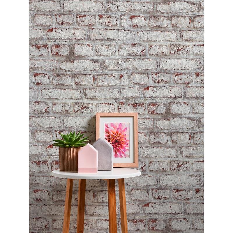 Tapete Grau, Silber, Rot AS-Creation Vliestapete (1028117)