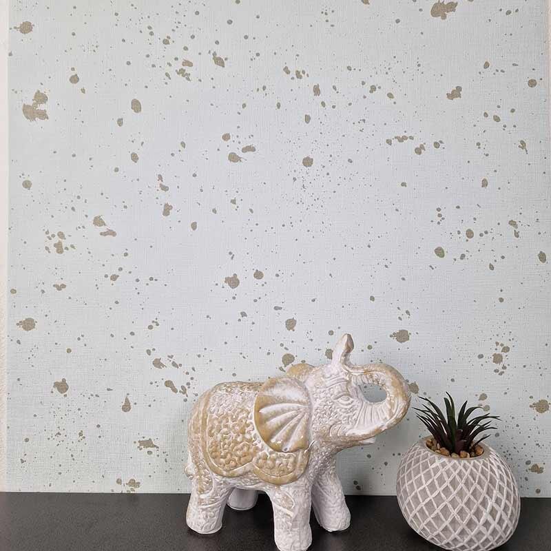 Tapete Gold, Kupfer, Grau, Silber SALE Rasch Vliestapete(1041888)