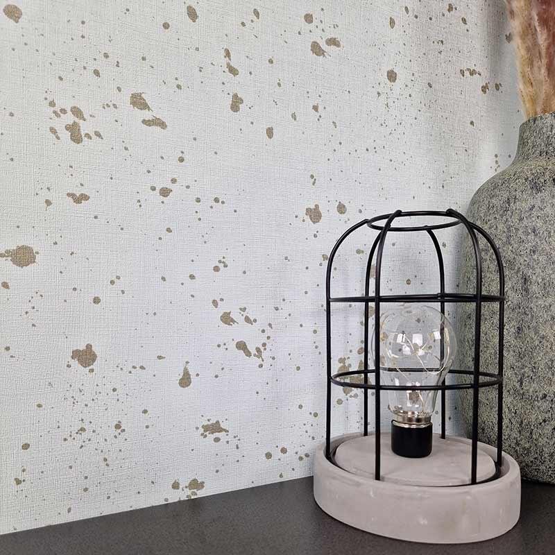 Tapete Gold, Kupfer, Grau, Silber SALE Rasch Vliestapete(1041888)