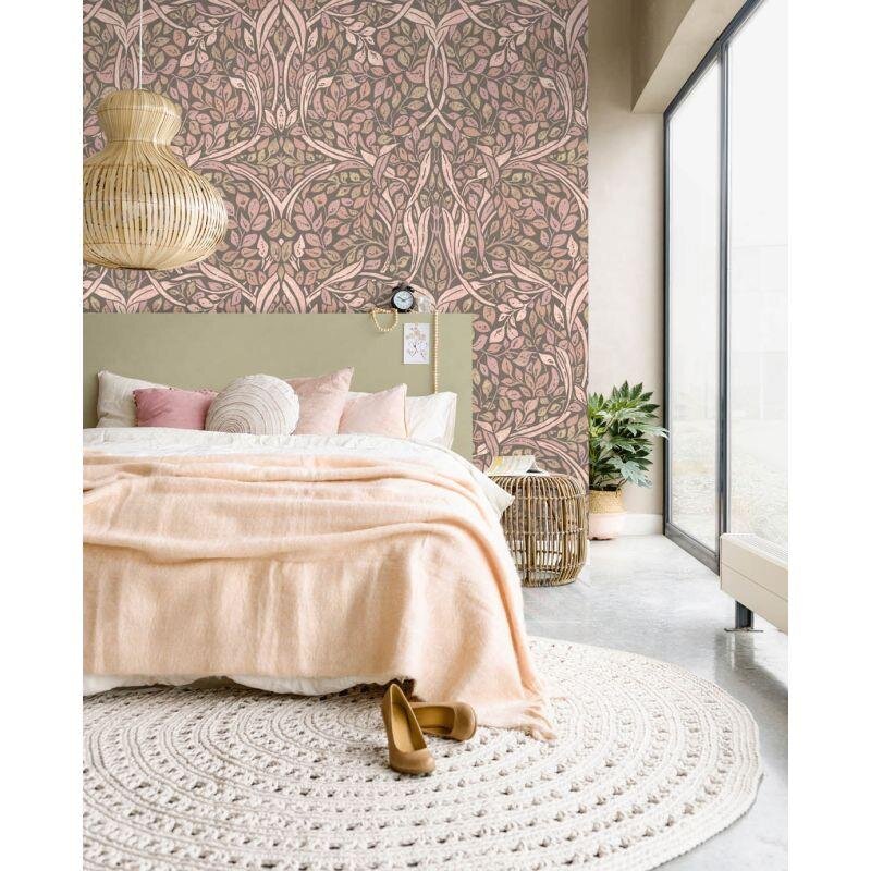 Digitaldruck-Tapete Beige, Creme, Rosa, Rose Eijffinger (1029711)