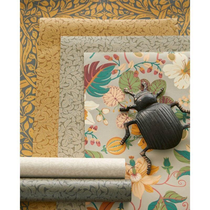 Tapete Beige, Creme, Grau, Silber Eijffinger Vliestapete (1029705)