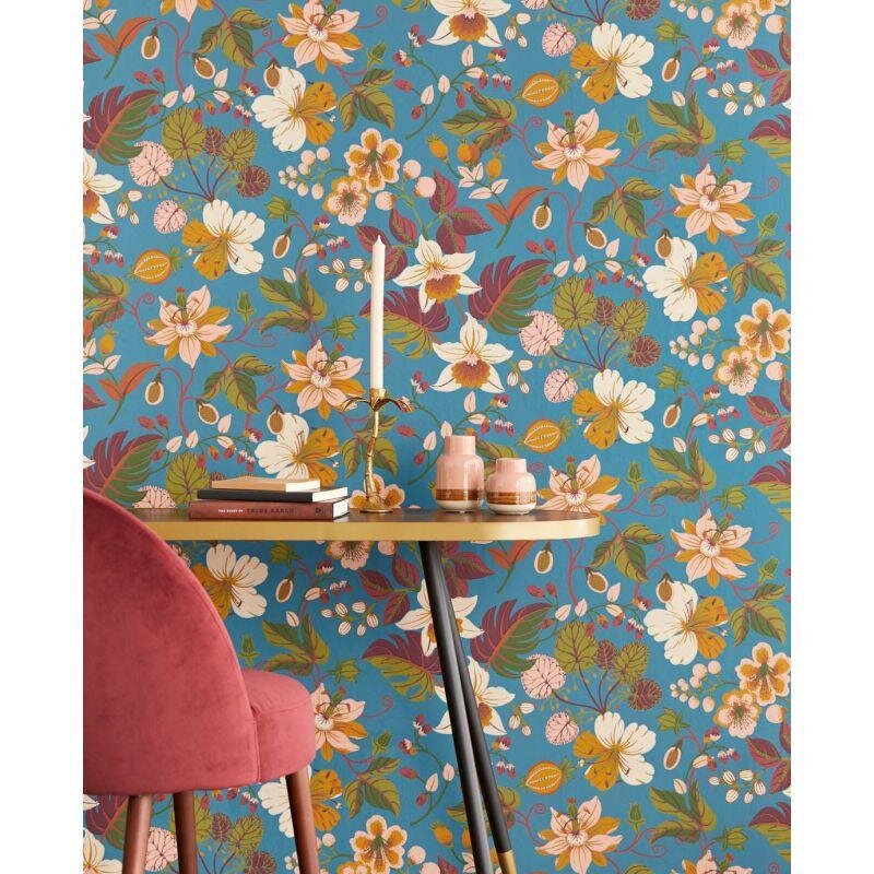 Tapete Bunt, Grün Eijffinger Vliestapete (1029682)