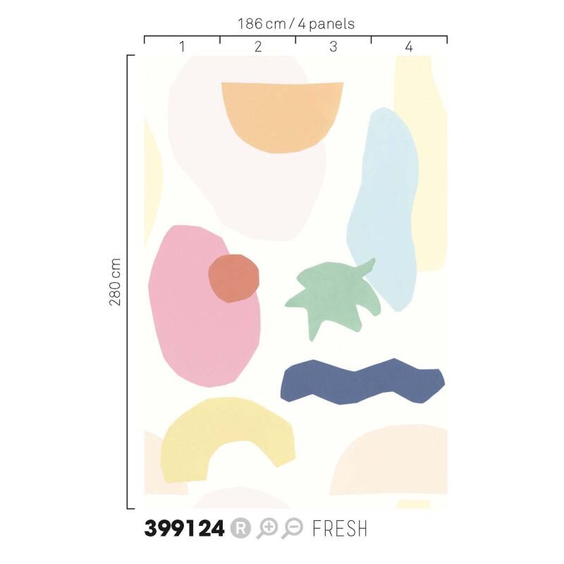 Digitaldruck-Tapete Bunt Eijffinger (1029839)