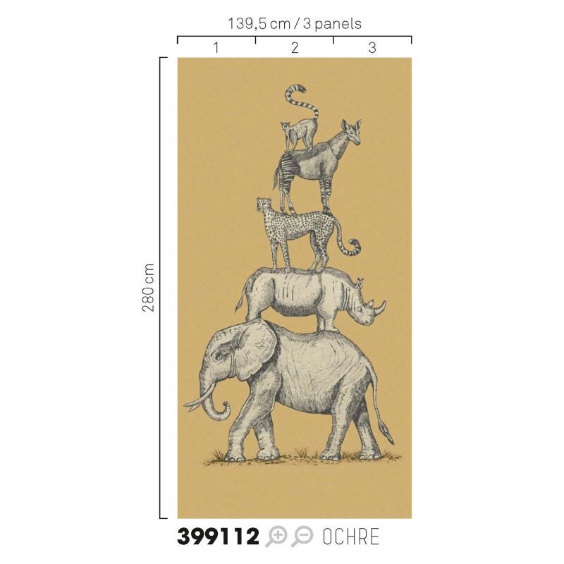 Tapete Braun, Rot Eijffinger Vliestapete (1029830)