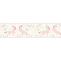 Bord&uuml;re Wei&szlig;, Grau, Silber AS-Creation Vlies...