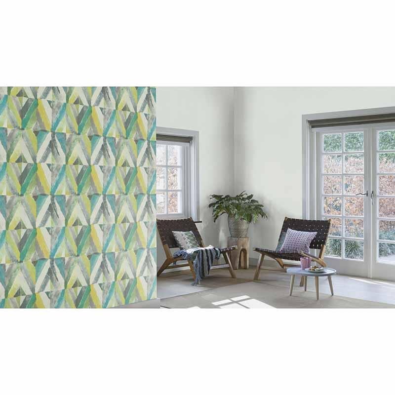 Vliestapete Blau charmant rustikale Atmosphäre Rasch Country Charme