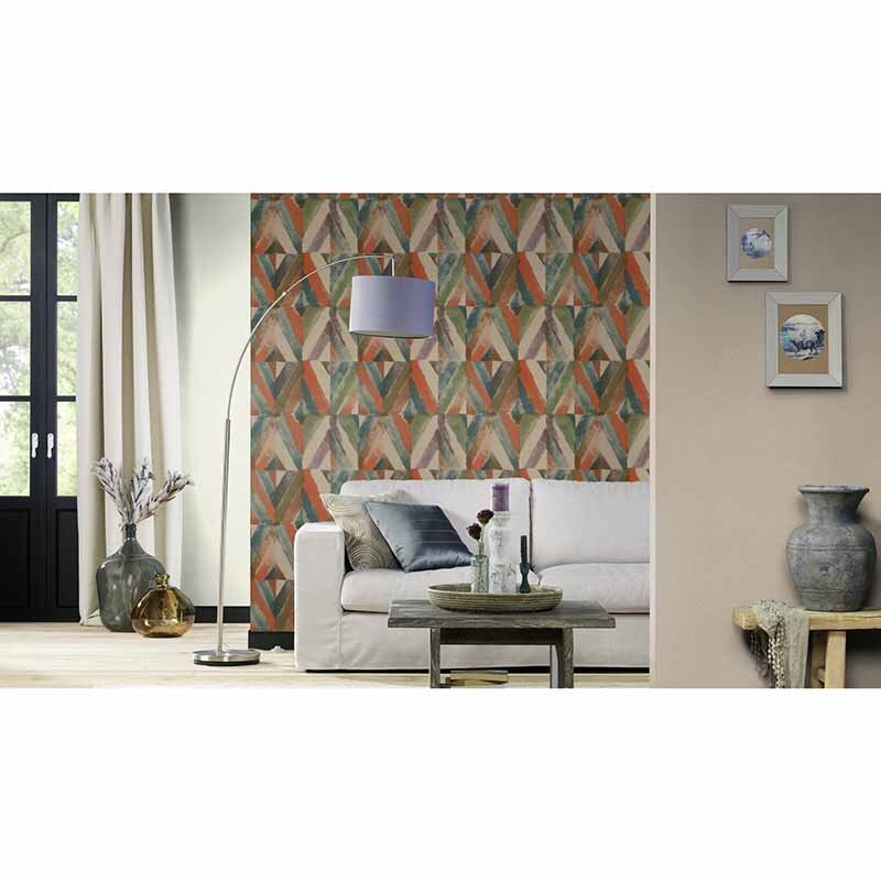 Vliestapete Braun ländliches Ambiente Rasch Country Charme