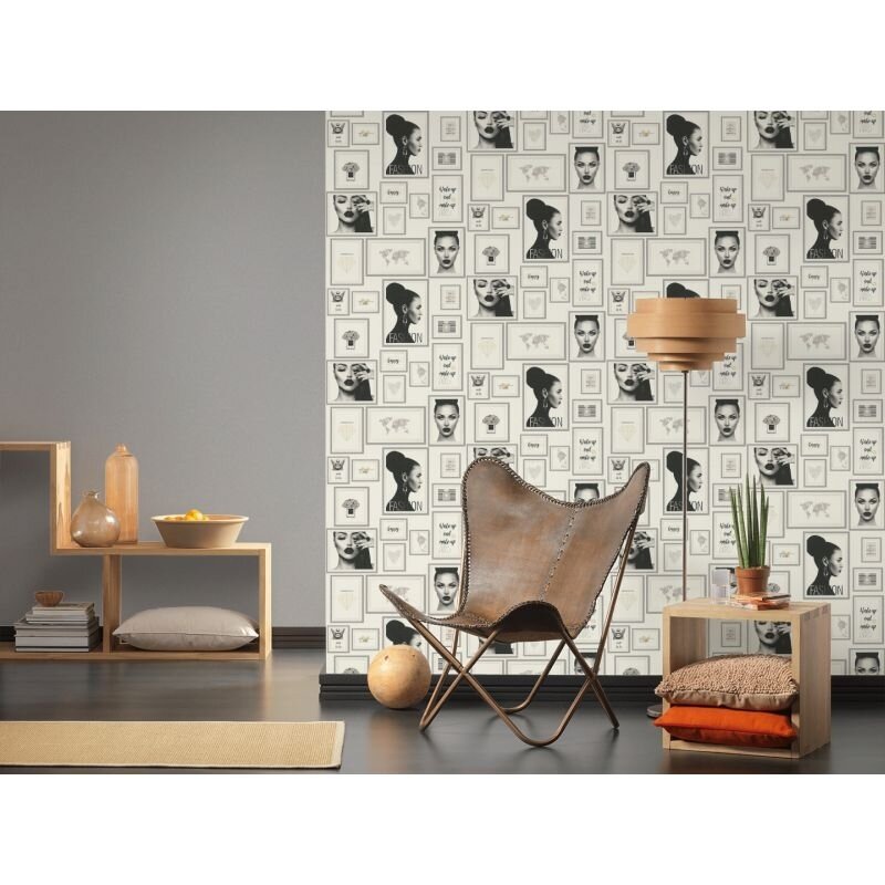 Tapete Grau, Silber livingwalls Vliestapete (1028752)