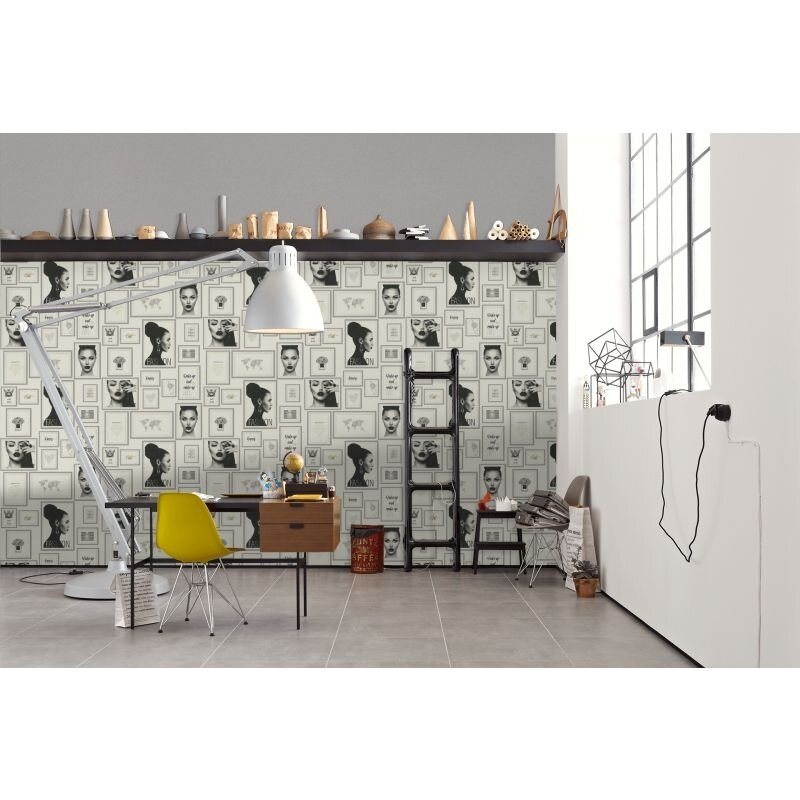 Tapete Grau, Silber livingwalls Vliestapete (1028752)