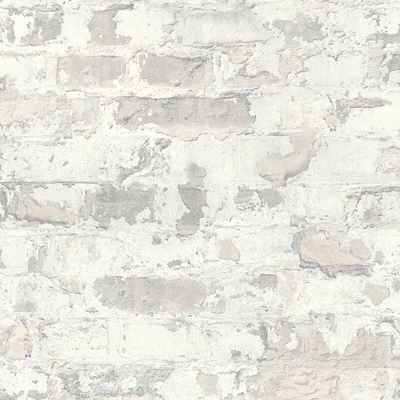 Tapete Beige, Creme, Grau, Silber AS-Creation Vliestapete (1028749)