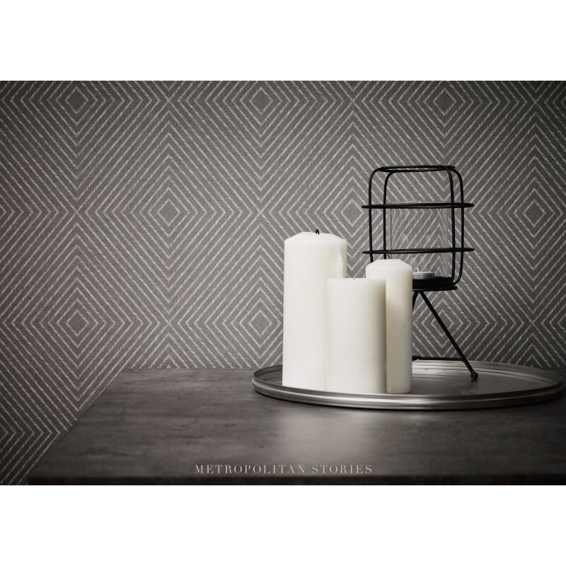 Tapete Grau, Silber livingwalls Vliestapete (1021350)