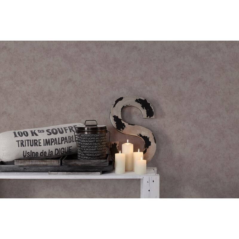 Tapete Beige, Creme, Grau, Silber livingwalls Vliestapete (1021348)