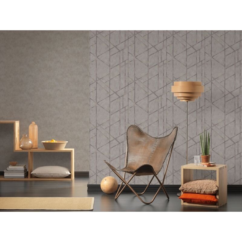 Tapete Grau, Silber livingwalls Vliestapete (1028725)