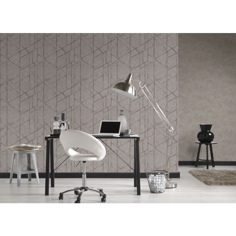 Tapete Grau, Silber livingwalls Vliestapete (1028725)