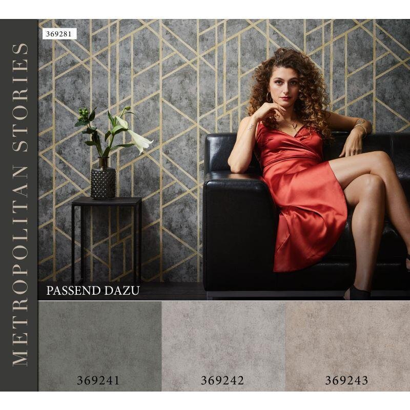 Tapete Grau, Silber livingwalls Vliestapete (1028725)