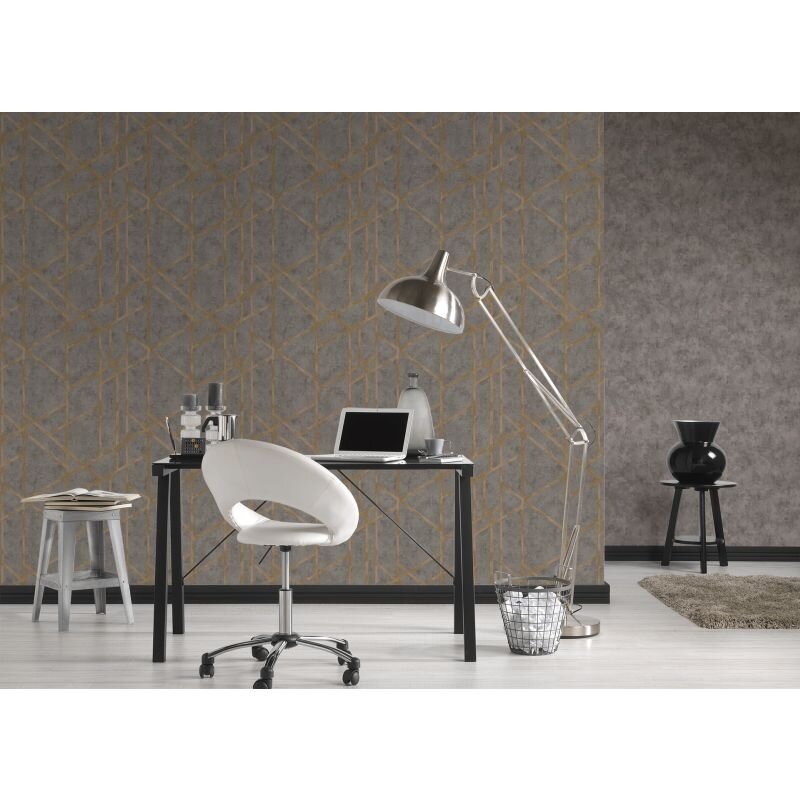 Tapete Grau, Silber livingwalls Vliestapete (1021347)