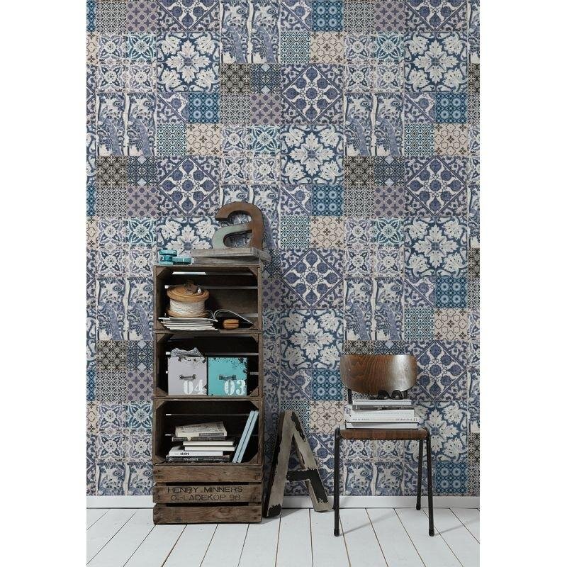 Tapete Blau livingwalls Vliestapete (1028723)