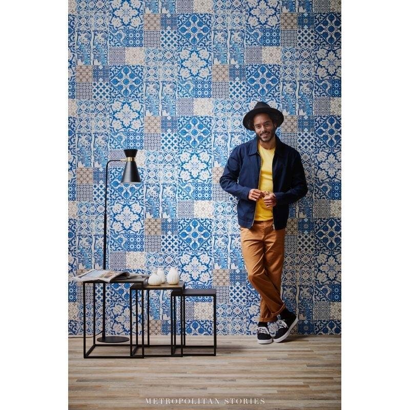 Tapete Blau livingwalls Vliestapete (1028722)