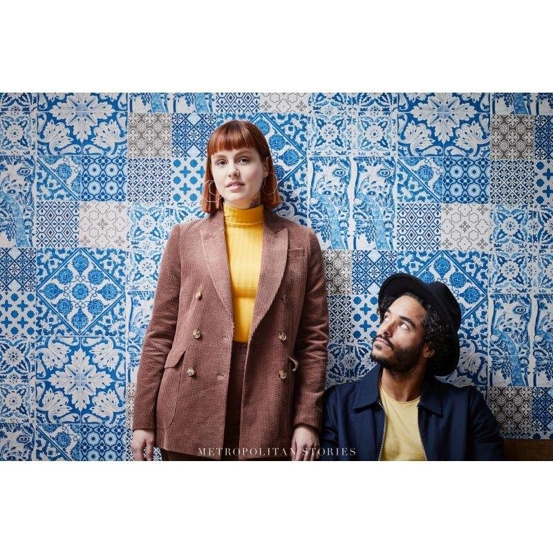 Tapete Blau livingwalls Vliestapete (1028722)