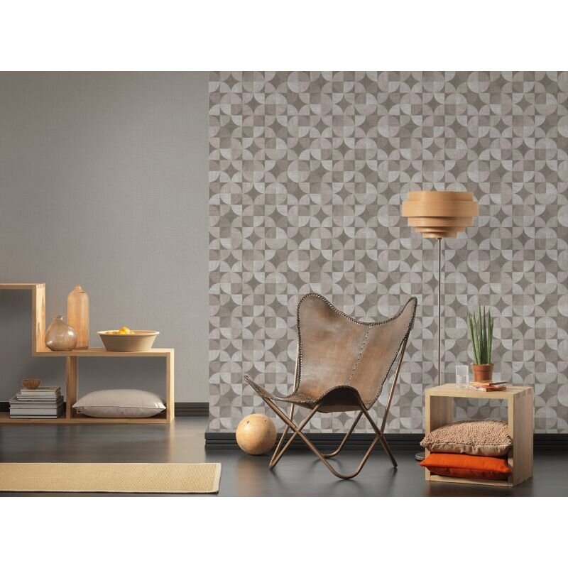 Tapete Grau, Silber livingwalls Vliestapete (1028721)