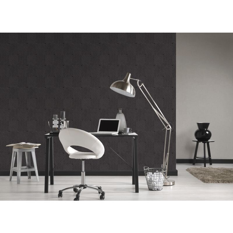 Tapete Grau, Silber livingwalls Vliestapete (1028721)