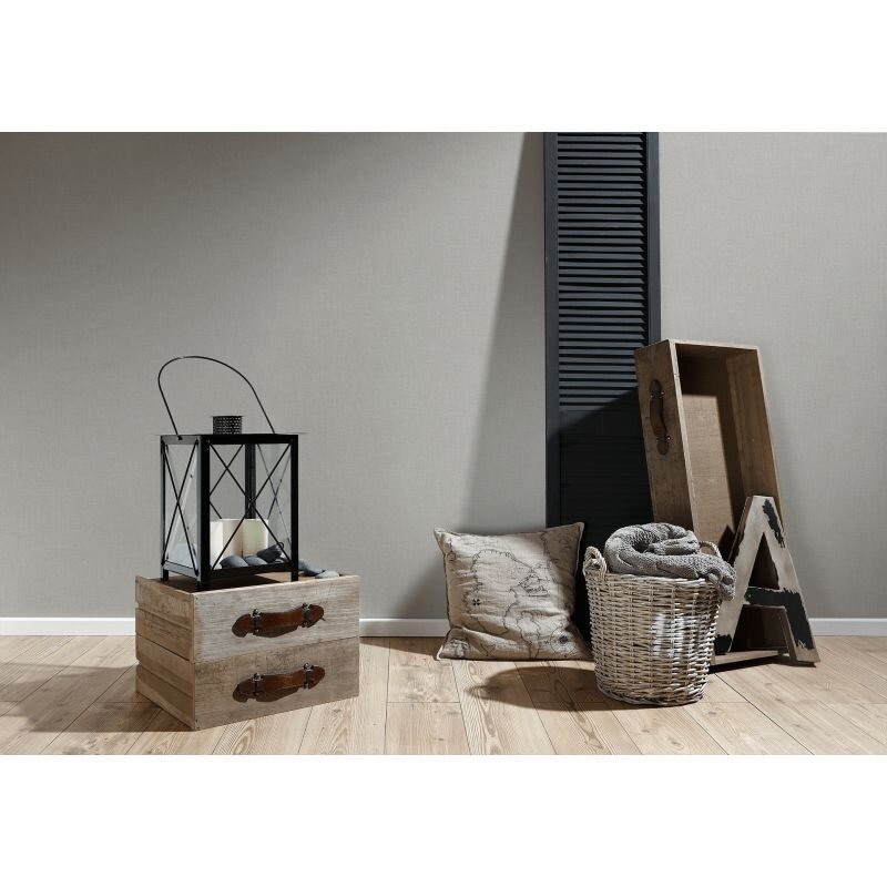 Tapete Grau, Silber livingwalls Vliestapete (1028721)