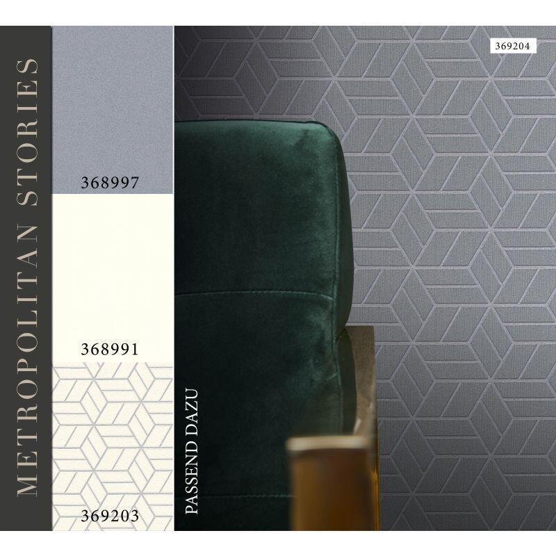 Tapete Grau, Silber livingwalls Vliestapete (1028713)