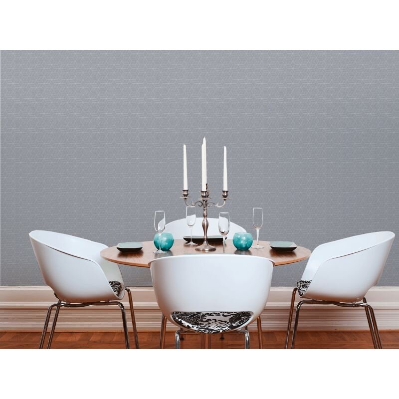 Tapete Grau, Silber livingwalls Vliestapete (1028713)