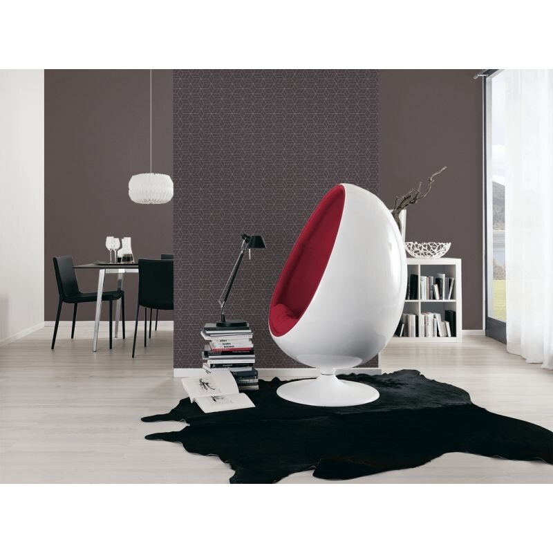 Tapete Braun, Grau, Silber livingwalls Vliestapete (1021344)